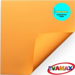 CARTOLINA EVA 5.0 47X40 LISO EVAMAX LARANJA