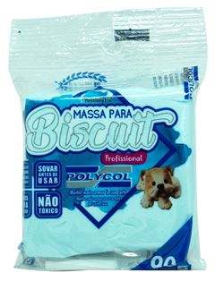 MASSA BISCUIT 90G POLYCOL AZUL CEUZINHO 218