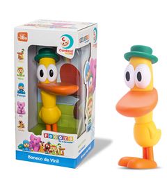 BRINQUEDO BONECO VINIL POCOYO CARDOSO PATO