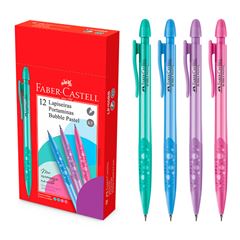 LAPISEIRA 0.7 FABER BUBBLE PASTEL MIX SORTIDO