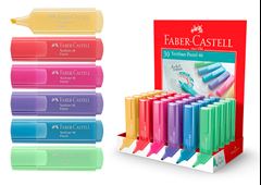 CANETA MARCA TEXTO FABER PASTEL 46 COM 30 SORTIDO