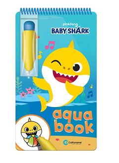 LIVRO INFANTIL AQUA BOOK BABY SHARK
