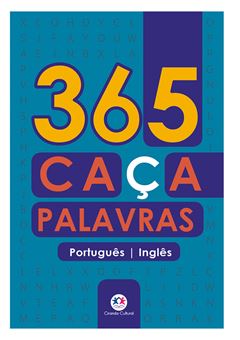 LIVRO INFANTIL 365 CACA PALAVRAS CIRANDA CULTURAL PORTUGUES/INGLES