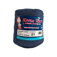 BARBANTE ALGODAO COLOR 4/8 600G AZUL ROYAL KOREA