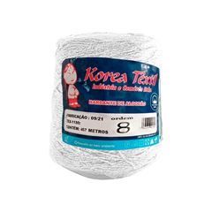 BARBANTE ALGODAO COLOR 4/8 600G BRANCO KOREA