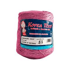 BARBANTE ALGODAO COLOR 4/8 600G PINK KOREA