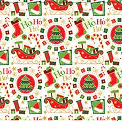 PAPEL FANTASIA BOBINA 40X100 GESSELE NATAL 293 COUCHE