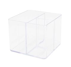 ORGANIZADOR OBJETOS DELLO COM 3 DIVISOES CRISTAL