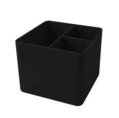 ORGANIZADOR OBJETOS DELLO COM 3 DIVISOES PRETO