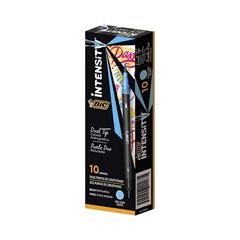 CANETA HIDROGRAFICA BIC INTENSITY DUAL BRUSH AZUL