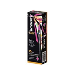 CANETA HIDROGRAFICA BIC INTENSITY DUAL BRUSH ROSA