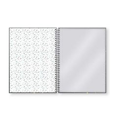 CADERNO 01X1 ESPIRAL 80 FOLHAS CAPA DURA COSMOS 24 FORONI