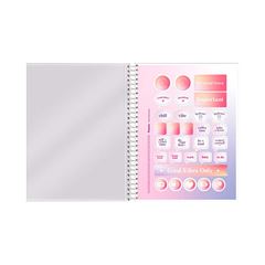 CADERNO 01X1 ESPIRAL 80 FOLHAS CAPA DURA COLEG BLUSH 23 FORONI