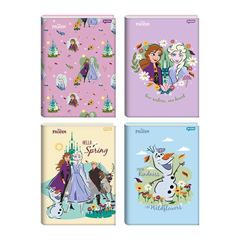 CADERNO BROCHURA 80 FOLHAS CAPA DURA FROZEN 25 JANDAIA