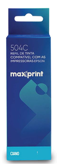 CARTUCHO MAXPRINT/EPSON REFIL T504220 CIANO 70ML