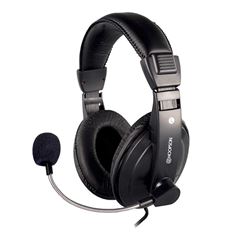 FONE COM MICROFONE HOOPSON HEADSET PRETO