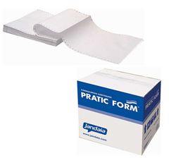 FORMULARIO CONTINUO 80 COLUNAS RAZAO 2 VIAS PRATIC FORM COM 3000 56G