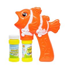 BRINQUEDO LANCA BOLHAS MANIA DM PEIXE SORTIDO