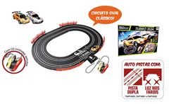 BRINQUEDO PISTA AUTO TURBO RUN DM CIRCUITO OVAL