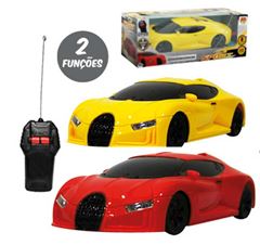 BRINQUEDO CARRO CONTROLE REMOTO SEM FIO SPORT DM SORTIDO