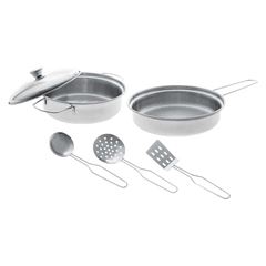 BRINQUEDO KIT COZINHA INOX BRASKIT PANELA