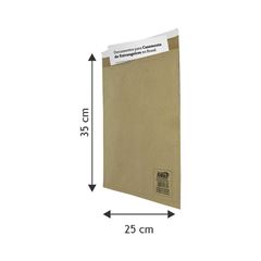 ENVELOPE SACO KRAFT BOLHA 25X35 N.8