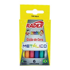 GIZAO CERA 06 CORES RADEX METALICO