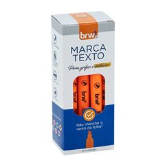 CANETA MARCA TEXTO BRW LARANJA