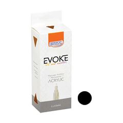 MARCADOR PERMANENTE BRW EVOKE ACRYLIC PRETO