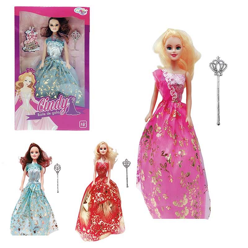 Vestidos para Boneca Barbie de Tecido sem Costura - DIY Brinquedos 
