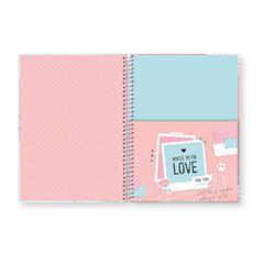 CADERNO 01X1 ESPIRAL 80 FOLHAS CAPA DURA SMOOGIES 24 FORONI