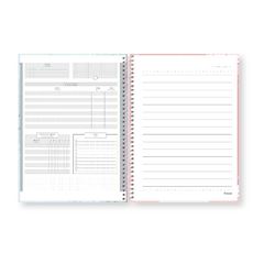 CADERNO 01X1 ESPIRAL 80 FOLHAS CAPA DURA SMOOGIES 24 FORONI