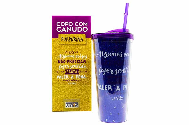 COPO CANUDO COM TEXTURA 650ML MÃE ÚNICA. - Papelaria Irmãos Ribeiro