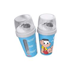 COPO PLASTICO SHAKEIRA MINI 320ML PLASUTIL TURMA DA MONICA