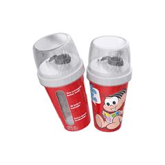 COPO PLASTICO SHAKEIRA MINI 320ML PLASUTIL TURMA DA MONICA