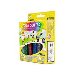 COLA GLITER 6 CORES ACRILEX