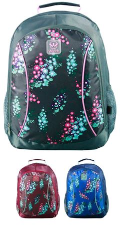 MOCHILA WINCY JUVENIL STANDARD FLORAL SORTIDA