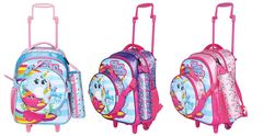 MOCHILA RODA WINCY INFANTIL+LANCHEIRA+ESTOJO STYLUS NARVAL