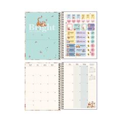 AGENDA PLANNER ANUAL TILIBRA POOH CAPA DURA ESPIRAL 2025 ESPIRAL SORTIDA