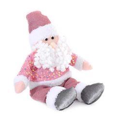 ENFEITE BONECO PAPAI NOEL 54CM WINCY QUARTZO ROSA