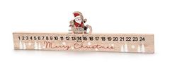 ENFEITE CALENDARIO PAPAI NOEL 40CM WINCY