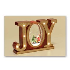 ENFEITE LUMINOSO JOY NEVE 25X18CM WINCY