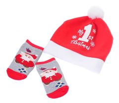 GORRO PAPAI NOEL / MEIA INFANTIL WINCY SORTIDO