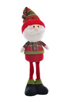 ENFEITE BONECO PAPAI NOEL 55CM WINCY BIG HEAD ELEVADO