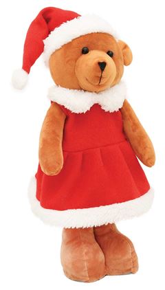 ENFEITE BONECO URSO NOEL 40CM WINCY SORTIDO