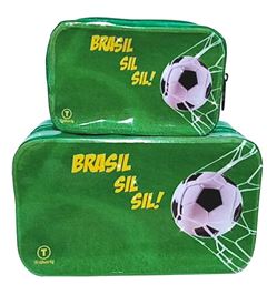 NECESSAIRE TRILHARTY + CARTEIRINHA COPA BRASIL SIL SIL