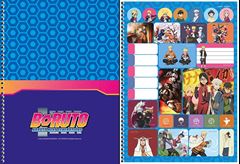 CADERNO 01X1 ESPIRAL CAPA DURA 80 FOLHAS BORUTO 23 SD