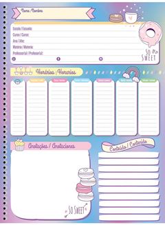 CADERNO 01X1 ESPIRAL 80 FOLHAS CAPA DURA BE HAPPY 24 SD