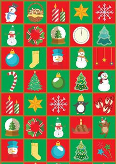 PAPEL FANTASIA FOLHAS 50X60 GESSELE NATAL 296 COUCHE