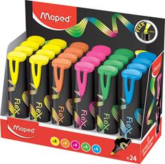 CANETA MARCA TEXTO MAPED FLUO PEPS FLEX